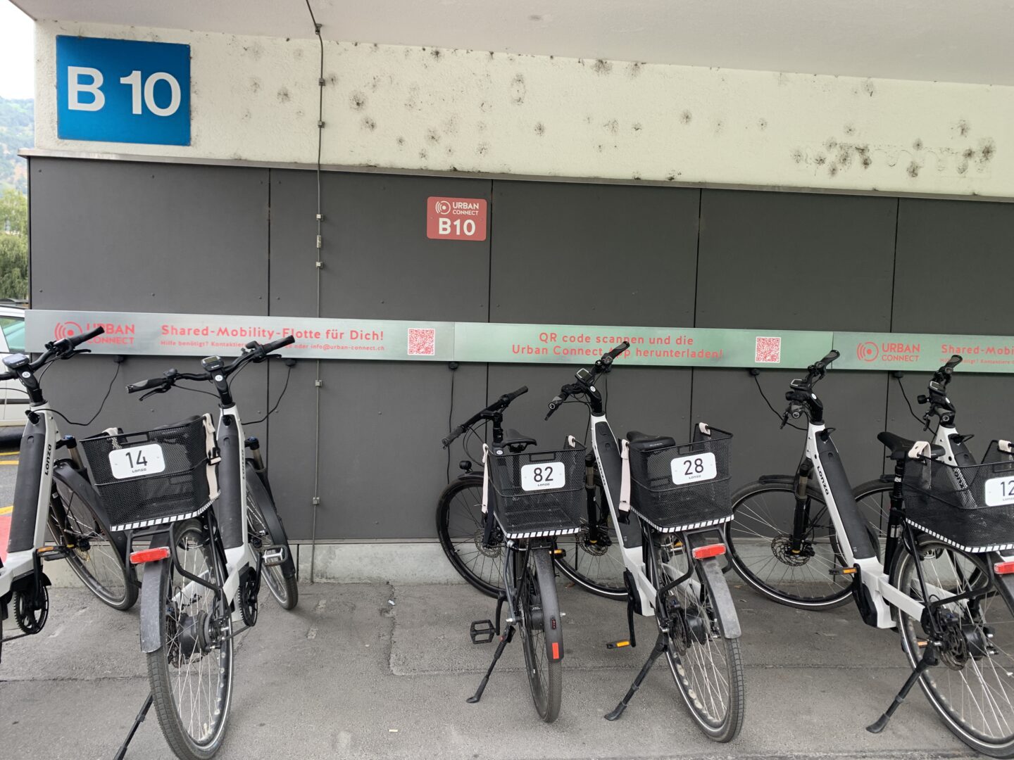 Lonza Visp charging station e-bikes 2