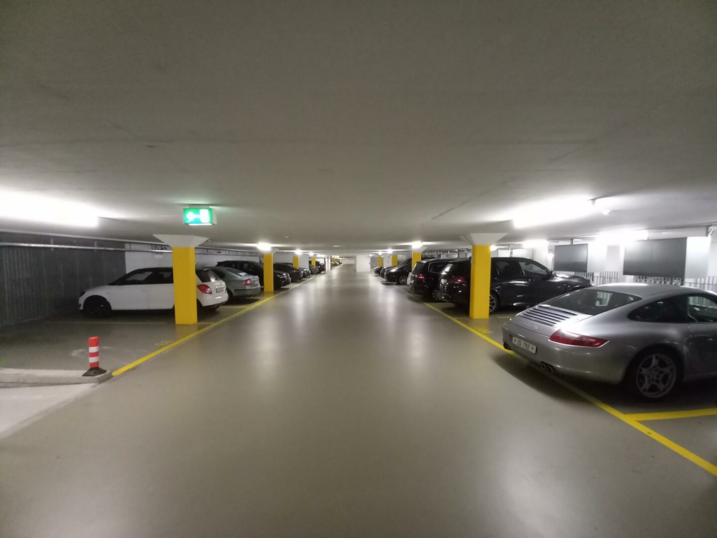 Wincasa underground car park