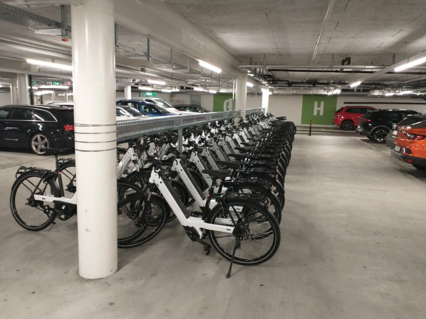 Stueckipark charging station e-bikes