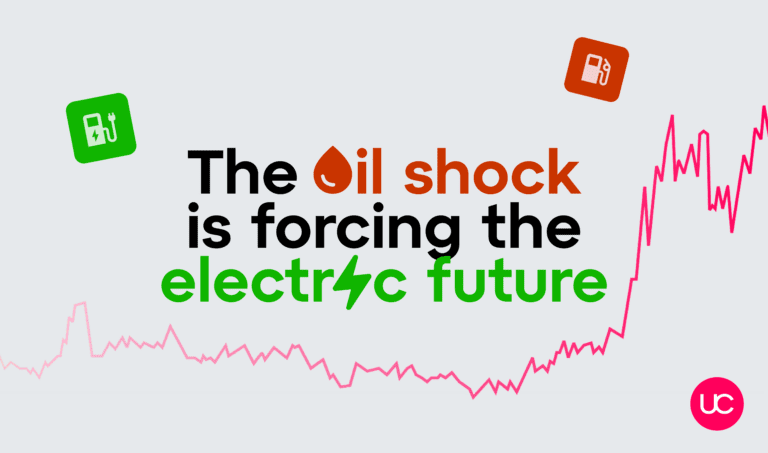 The oil shock is forcing the electric future 